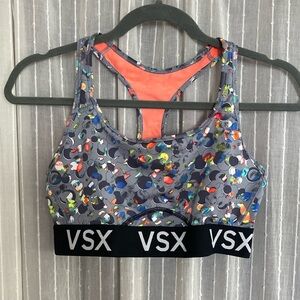 Victoria’s Secret Size: M Racerback Sports Bra Fun Pattern